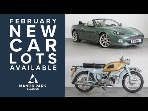 New Lots Available at Barons Manor Park Classics | Car & Bike Auction Preview