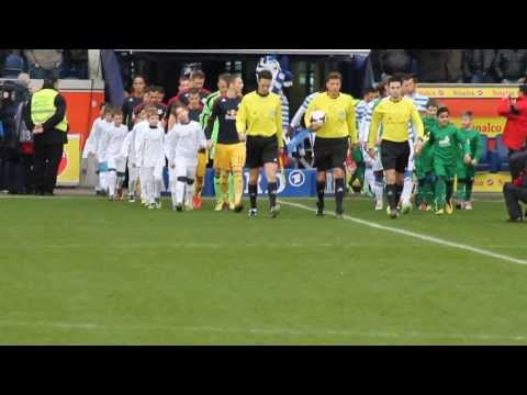 RTV E2 - Fußball: Einlauf ins Stadion MSV Duisburg (2)