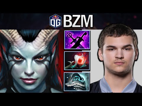Queen of Pain Dota 2 Gameplay OG.BZM with Shiva's and Kaya - Sange #dota #dota2