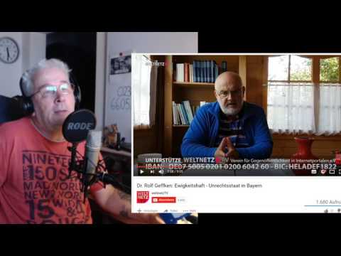 Kritik - Dr. Rolf Geffken -  Ewigkeitshaft - Unrechtsstaat in Bayern - nur eine Promo Nummer ?