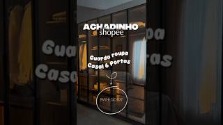ACHEI NA SHOPEE GUARDA ROUPA CASAL 😱😱 #shopee #achadinhos