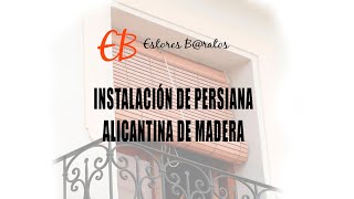 Persiana alicantina