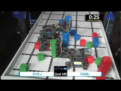 2015 VEXIQ Midd Q185 -  (974X 7008B) 168 - VEX-IQ Middle School-VEX Worlds 2015
