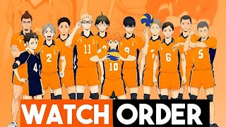 How to Watch Haikyuu!!   Anime? All Seasons OVA &a