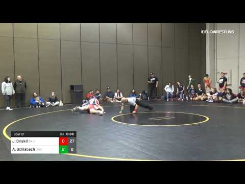 127 Lbs Rr Rnd 2 Jaydan Driskill California Red Vs Andrea Schlabach Ohio Draw