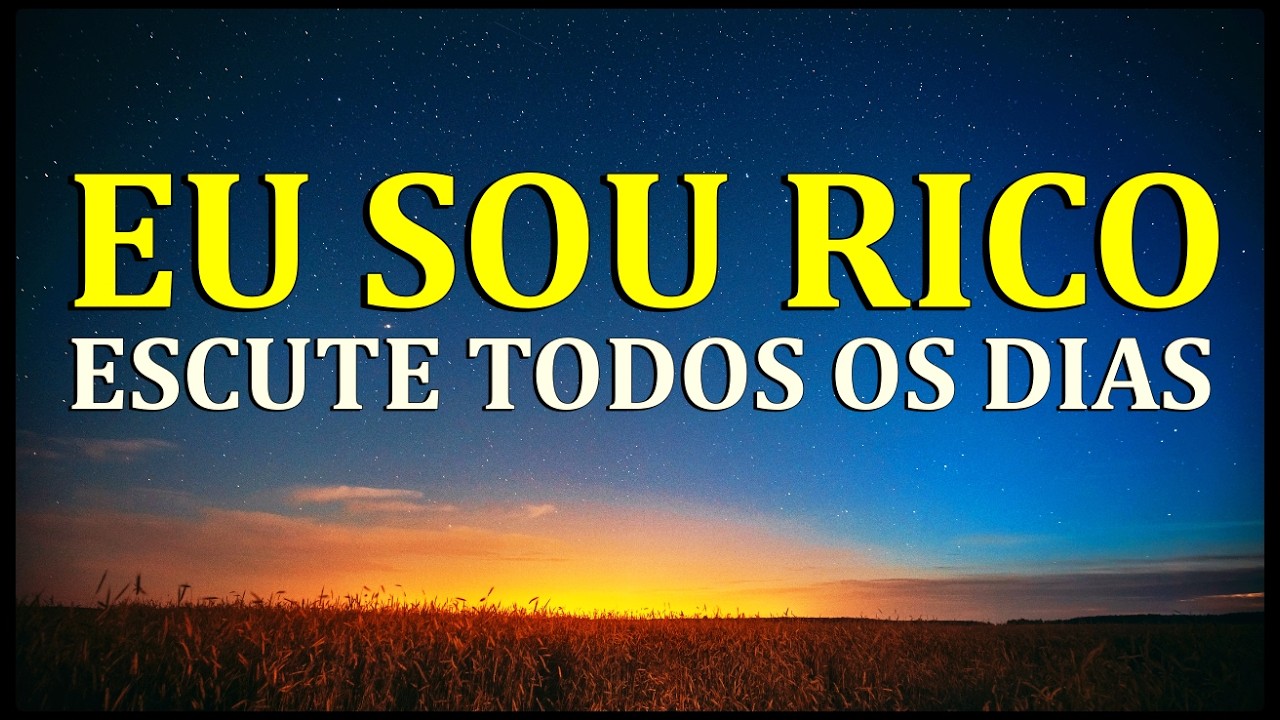 AFIRMAÇÕES POSITIVAS | MEDITAÇÃO PARA ATRAIR RIQUEZA E SUCESSO | REPROGRAMAÇÃO MENTAL BOB PROCTOR.