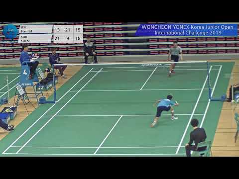 MS U17 R64 #90| (JPN) Tomit.M vs (KOR) Kim.M[WONCHEON YONEX Korea Junior Open International Challen