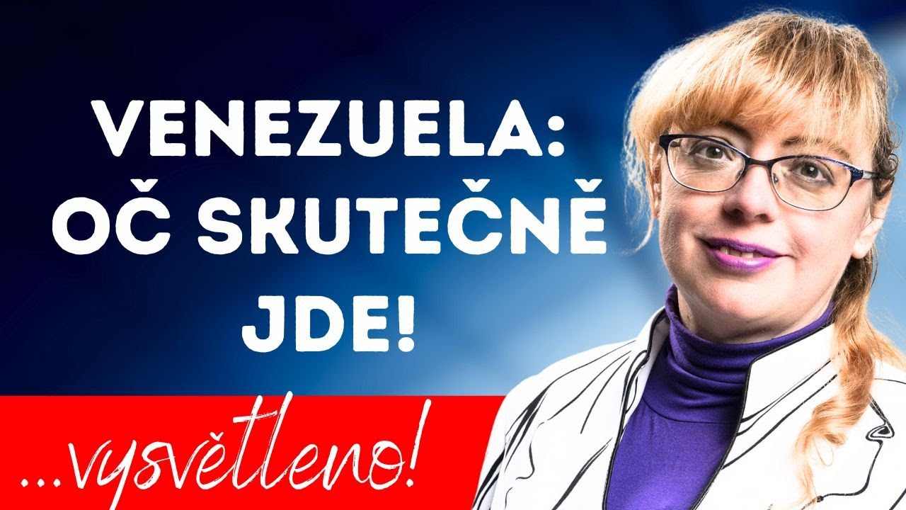 Ilona Švihlíková: "Trump se nezdržuje řečmi o lidských právech a demokracii a přebírá Venezuelu."
