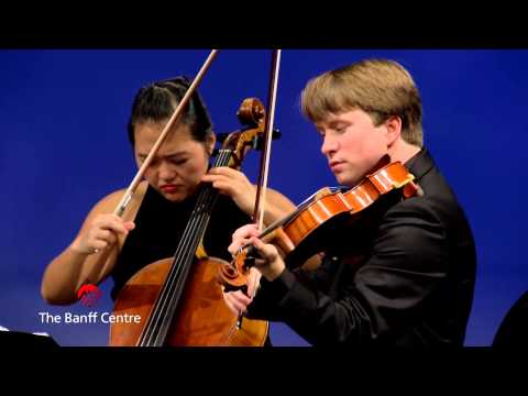 BISQC 2013 - Calidore String Quartet - Felix Mendelssohn Quartet in A minor