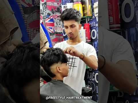 Crazy High Taper Hair Cutting for boys