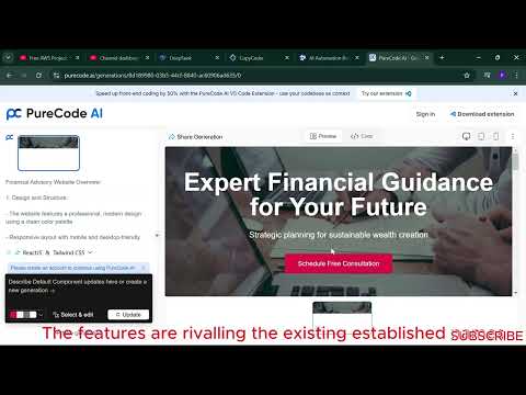 PureCode AI: Revolutionizing Front-End Development with Natural Language to UI Code Conversion