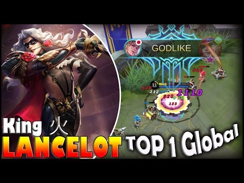 Lancelot King, Powerful Skills | King 火 | Top 1 Global | MLBB