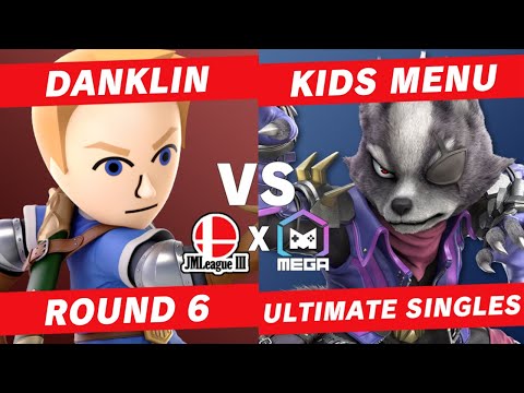 Danklin (Mii Swordfighter) vs Kids Menu (Joker, Wolf) - JMLeague3 Round 6