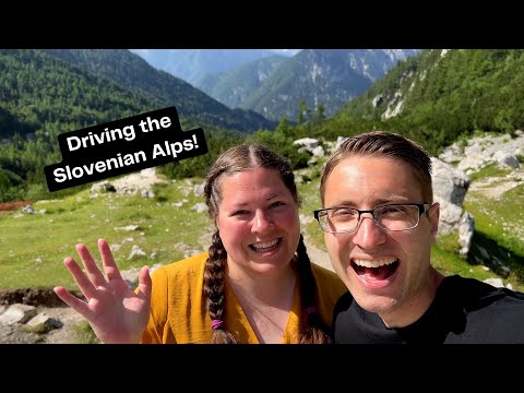 EXPLORING THE JULIAN ALPS | Driving the VRSIC PASS and SOCA RIVER VALLEY in SLOVENIA
