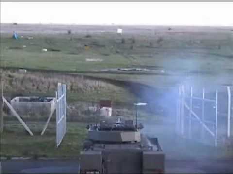 Testing the Warrior IFV with the new Turret, Armed with the CT40 Cannon