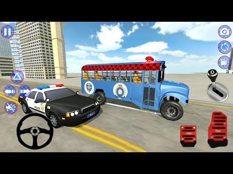 City Police Bus Driving 2019 - Cops' Bus Simulator - Android Gameplay FHD