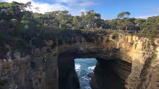 preview picture of video 'Tasmans Arch, Devil’s Kitchen, Blowhole and more | Tasmania, Australia | Jun 2018'