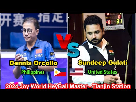 Dennis Orcollo VS Sundeep Gulati | 2024 Joy World Heyball Master - Tianjin Station