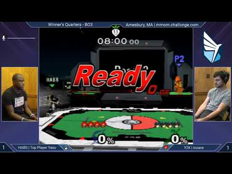 MMOM165 SSBM - Yasu (Marth) vs. Inzane (Samus) - Melee WQF