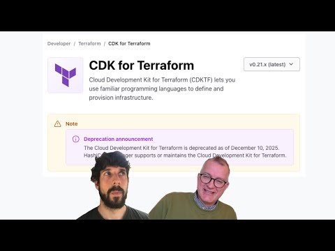 CDK for Terraform and two pizza teams