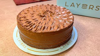 Layers Milky Malt Cake | super moist chocolate cake