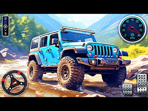 Offroad Jeep Hill Driving Game 3D - 4x4 Prado Mud Drive Sim | Android Gameplay