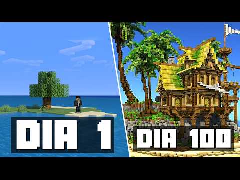 I Survived 100 Days on a Deserted Island in Minecraft Hardcore - The Movie