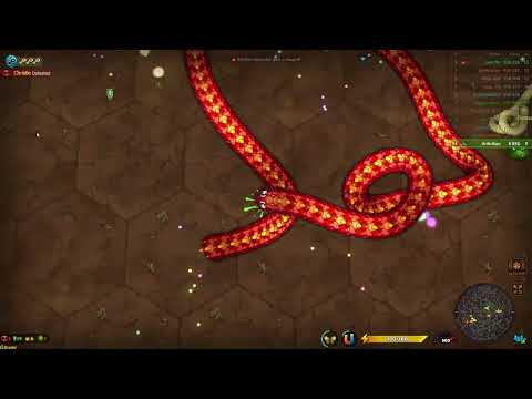 LittleBigSnake io GP#134 Suicide for eating