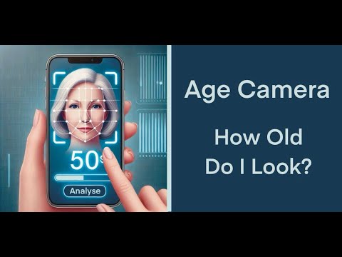 Age calculator by face scanner Video