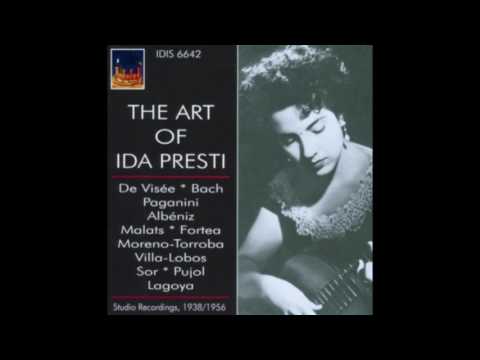 Ida Presti ‎– The Art of Ida Presti - Studio Recordings, 1938/1956 (2012)