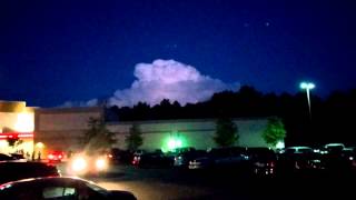 Lightning Cloud over Merchants Walk Cinemas