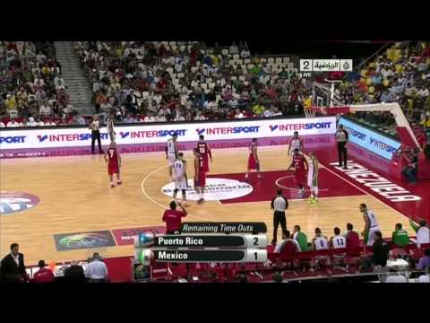 Puerto Rico vs Mexico final 2013, FIBA americas championship.