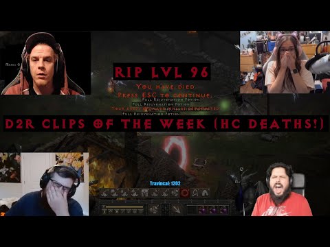 D2R CLIPS S2E10 - HC DEATHS OF THE WEEK, DAILY DOSE OF HR MOTIVATION, FUNNY REACTIONS & MORE!