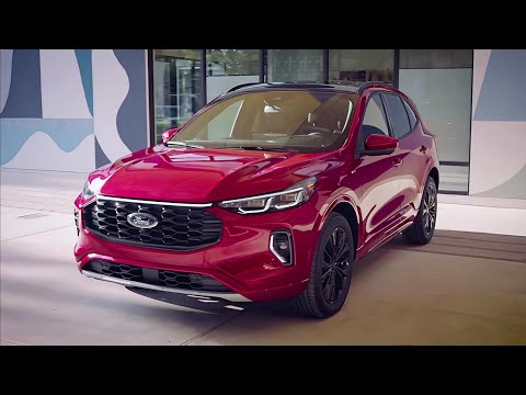 New 2023 Ford Escape ST Line facelift - Interior and Walkaround