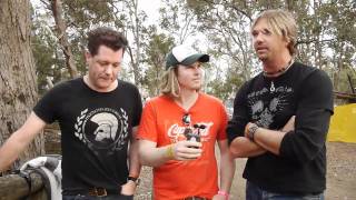 McAlister Kemp - Interview with Dane Sharp and Channel C at Gympie Muster 2010