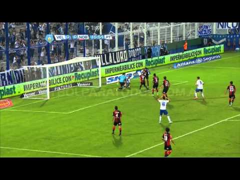 Ocasión Rescaldani. Vélez 0 Newell's 0. Torneo Final 2013. Fecha 10. Fútbol Para Todos