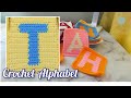 Crochet Alphabet Letter T