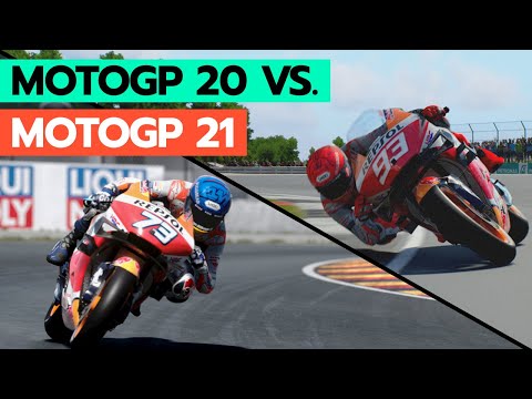 MotoGP 20 vs. MotoGP 21 | Graphics, Physics & Sound Comparison
