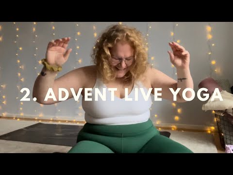 2. Advent Live Yoga „Sophie‘s Safe Space“ - Entspannt Hüften öffnen 🧡