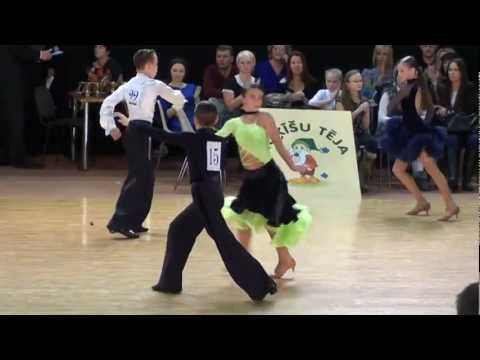 LČ LA 2012 Junior I Leonards Petkevics - Aleksandra Ivanova final pasodoble