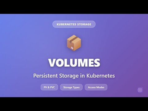 Kubernetes Volumes Explained: Persistent Storage for Beginners | Complete Tutorial