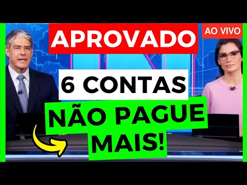 OFICIAL! CONFIRA as 6 Contas que IDOSOS não precisam PAGAR NUNCA MAIS!!