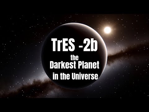 TrES-2b: The Darkest Planet in the Universe!