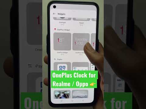 OnePlus clock for Realme / Oppo 🔥#shorts