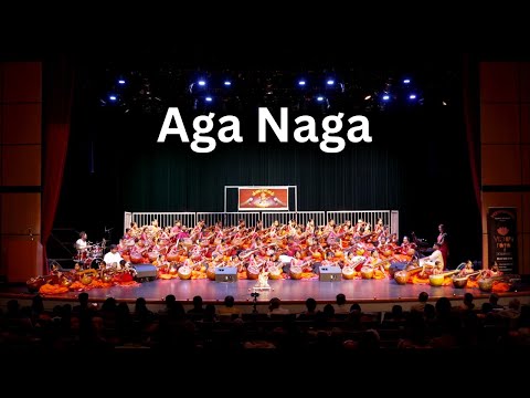 Aga Naga -Veena Varshini 60 Veena ensemble- Veenalayam School of Music, Canada