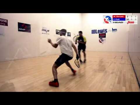 42nd Lewis Drug Pro/Am: Singles Round of 32: Mario Mercado vs. Charlie Pratt