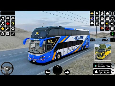 OFFROAD COACH BUS DRIVING 3D SIMULATOR – ANDROID GAMEPLAY 2026