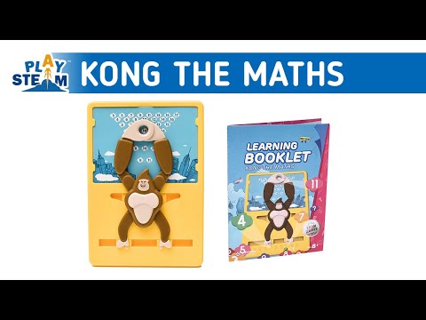 PlaySTEAM Kong Addition Calculator Mathematics Learning Kit