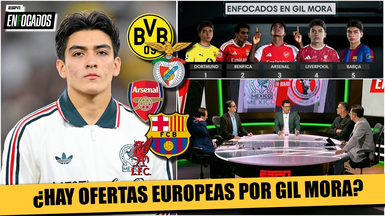 GILBERTO MORA y su salto a EUROPA: DORTMUND y BENFICA las mejores y principales opciones | Enfocados