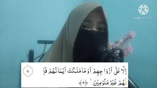 Download lagu Ngaji bareng ||| bersama ustadzah Erni ||| Qs. al-mu'minun ayat 1-11 !!! Irama Nahawand mp3